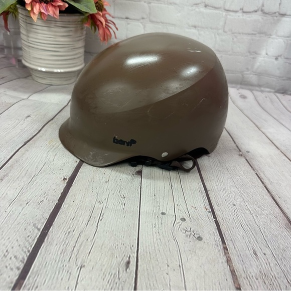 bern muse Brown ski Helmet sz small 53.5-55.5cm - Picture 1 of 7
